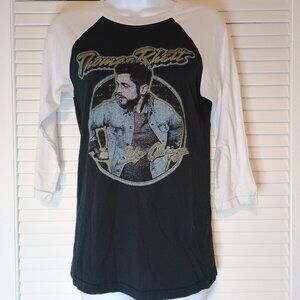 Thomas Rhett Life Changes 2018 Tour Shirt Womens cotton Small 3/4 Sleeve